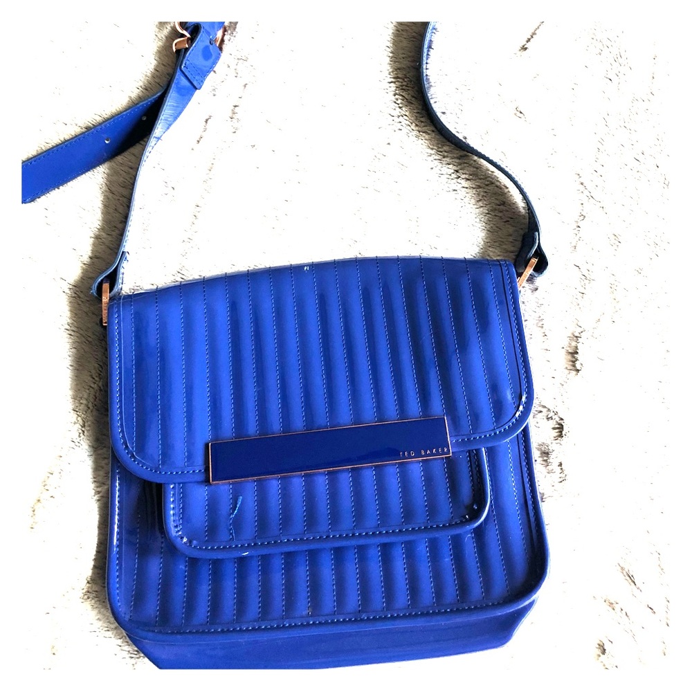 Ted Baker blue satchel bag